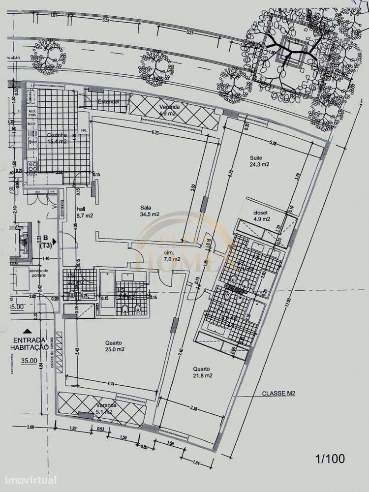 Apartamento T3 de Luxo em Paço de Arcos.-36