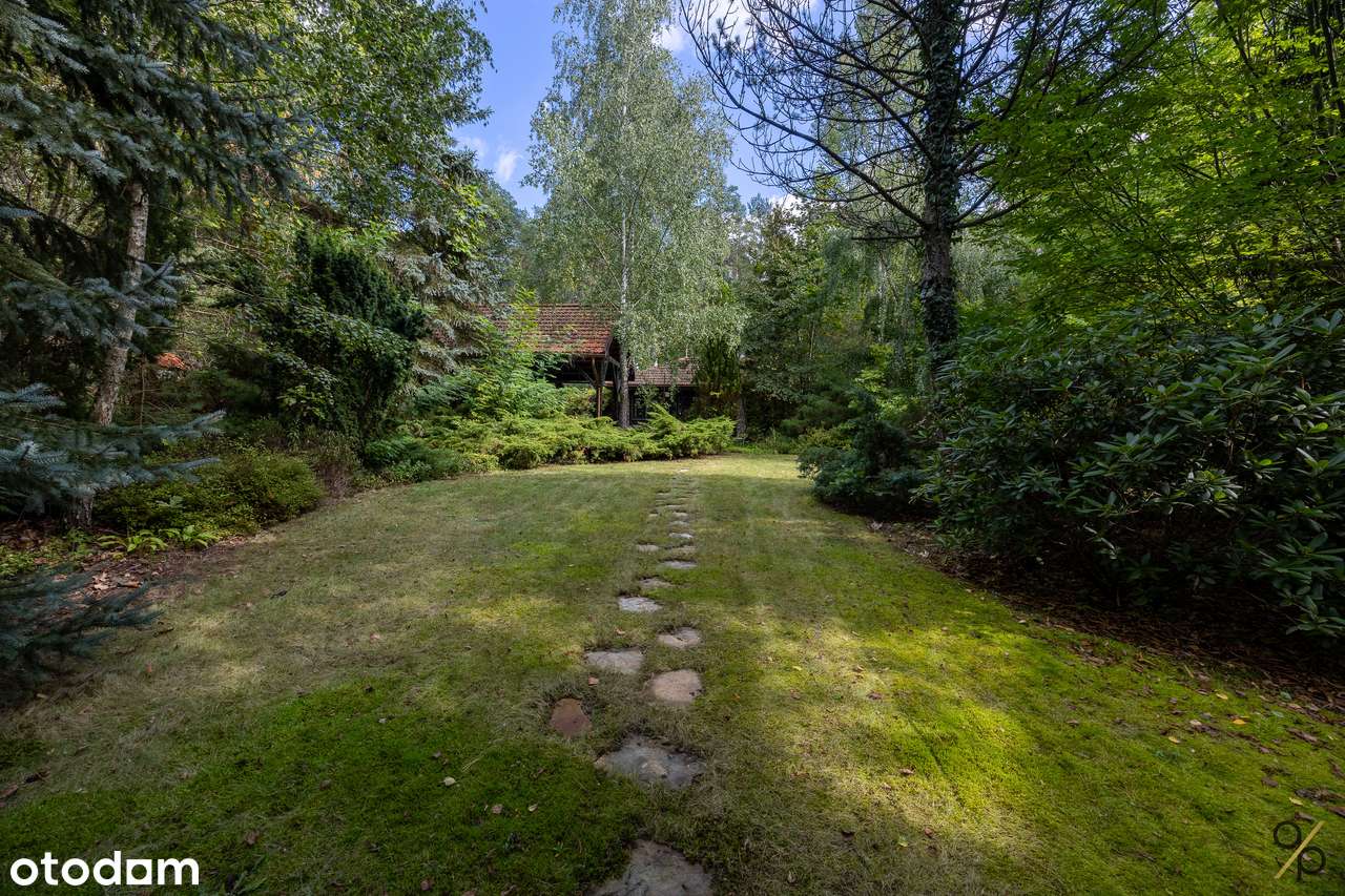 Willa w Radości - 744 m², działka 3000 m², komfort, las za oknem i SPA-13