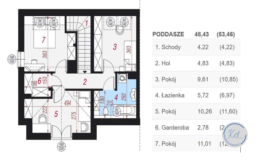 Bliźniak w zielonej części Skawiny-7