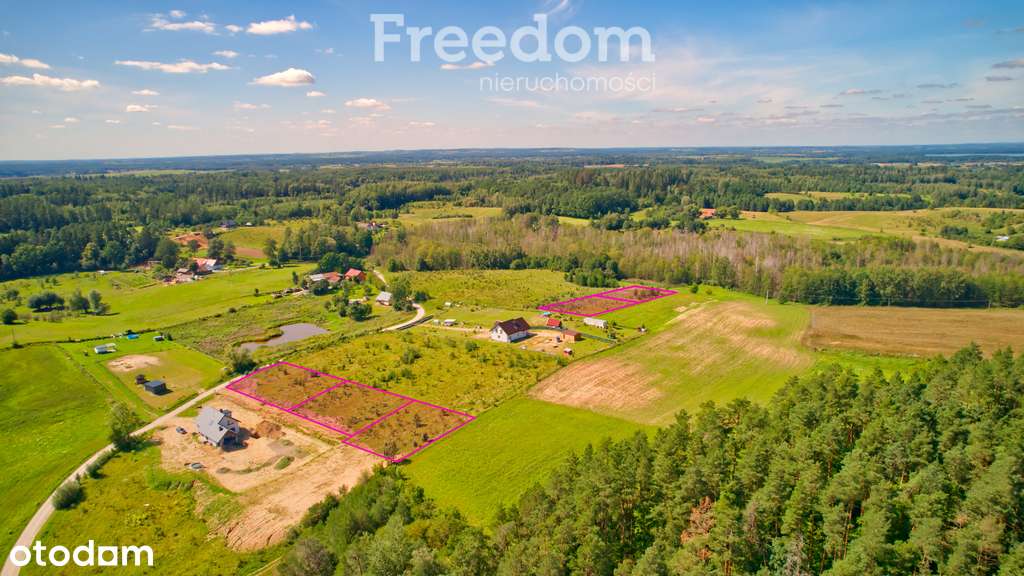 Działka 1500 m² przy lesie – Oracze k. Ełku - Pełny obrazek: 4/9