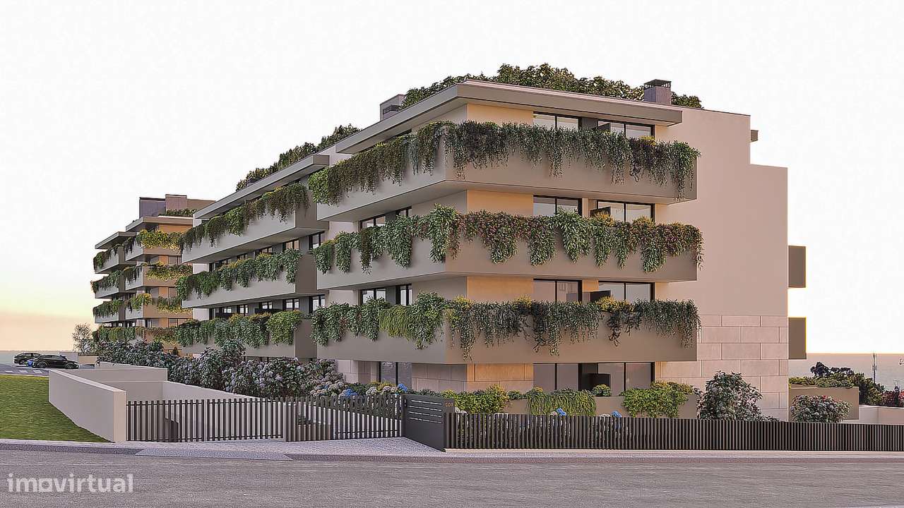 Apartamento T2 com varanda em Canidelo.-16