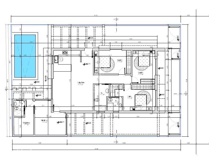 Moradia térrea T4 com piscina em Fernão Ferro. - Grande imagem: 5/7