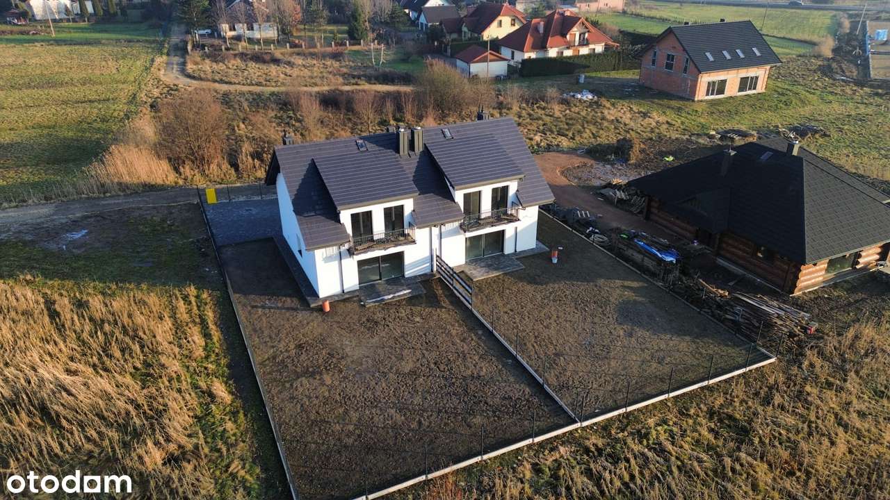 Dom jednorodzinny z ogrodem w zabudowie bliźniaczej. Stan deweloperski - Pełny obrazek: 5/17