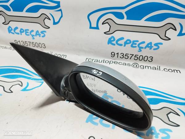 ESPELHO RETROVISOR DIREITO BMW SERIE 1 E81 51167268124 7268124 E82 COUPE E88 CABRIO ELETRICO AQUECIDO ESPELHOS RETROVISORES - 8