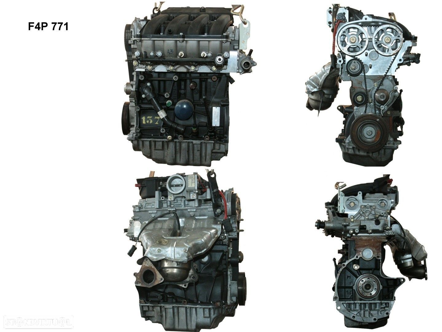 Motor Completo  Novo RENAULT Mégane 1.8 16v F4P 771 - 1