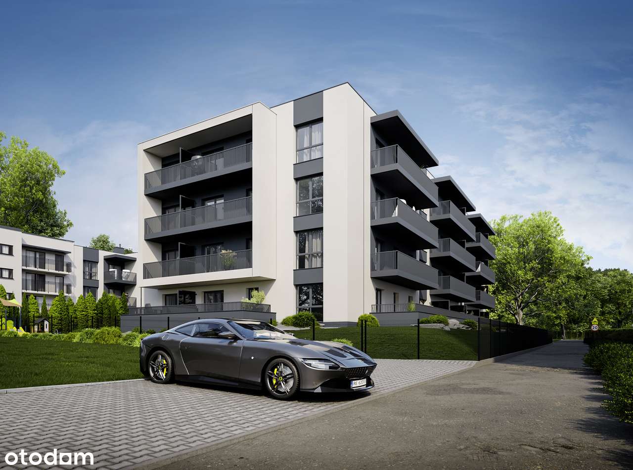 Nowoczesne 2 pokojowe mieszkanie z dwoma dużymi tarasami - 44,95 m2-18