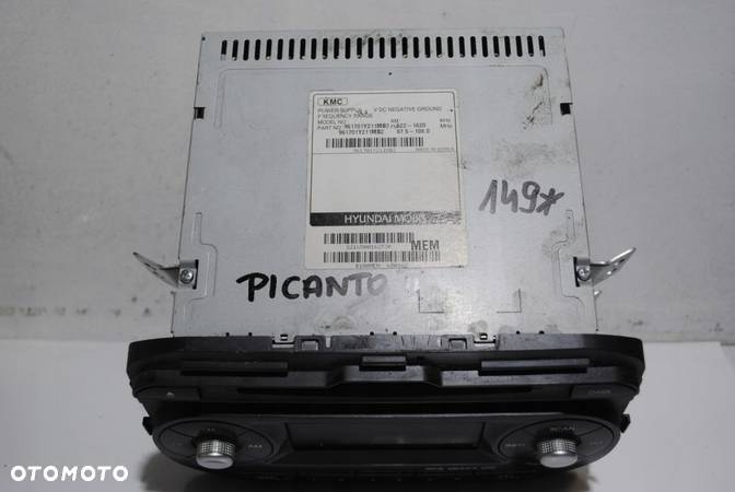 RADIOODTWARZACZ CD KIA PICANTO II 961701Y211MB2 - 2