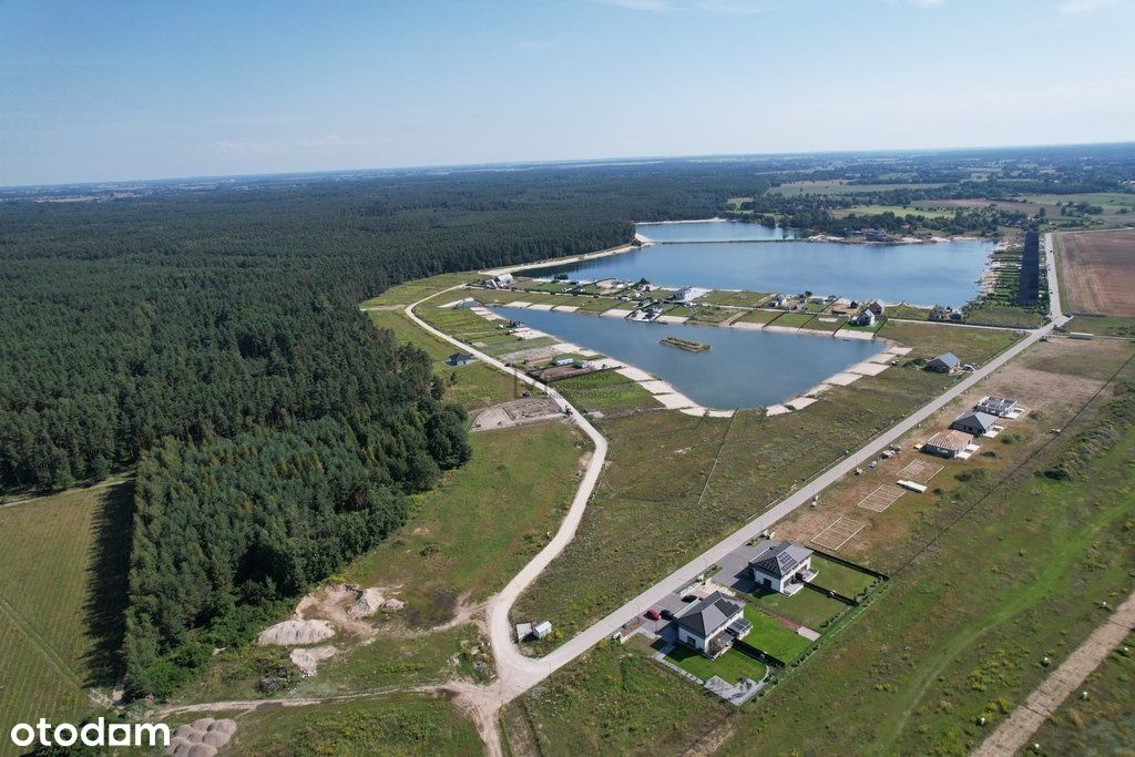 Promocja! Działka budowlana przy lesie z plażą rek