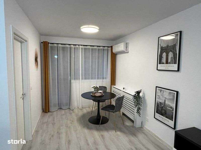 Garsoniera 30 mp, mobilata si utilata PREMIUM, etaj 6, suprateran, 50 metri de metro, 2.5 ani, linistita si serioasa