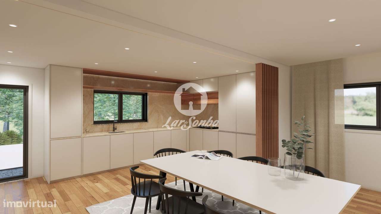 Moradias T3 NOVAS com G.F. p/ 2 carros em Ribeirão - Grande imagem: 5/15