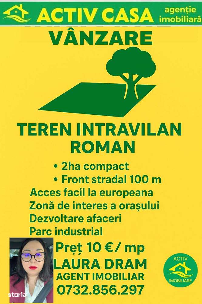 Teren 2 ha Roman - Imagine principală: 1/1