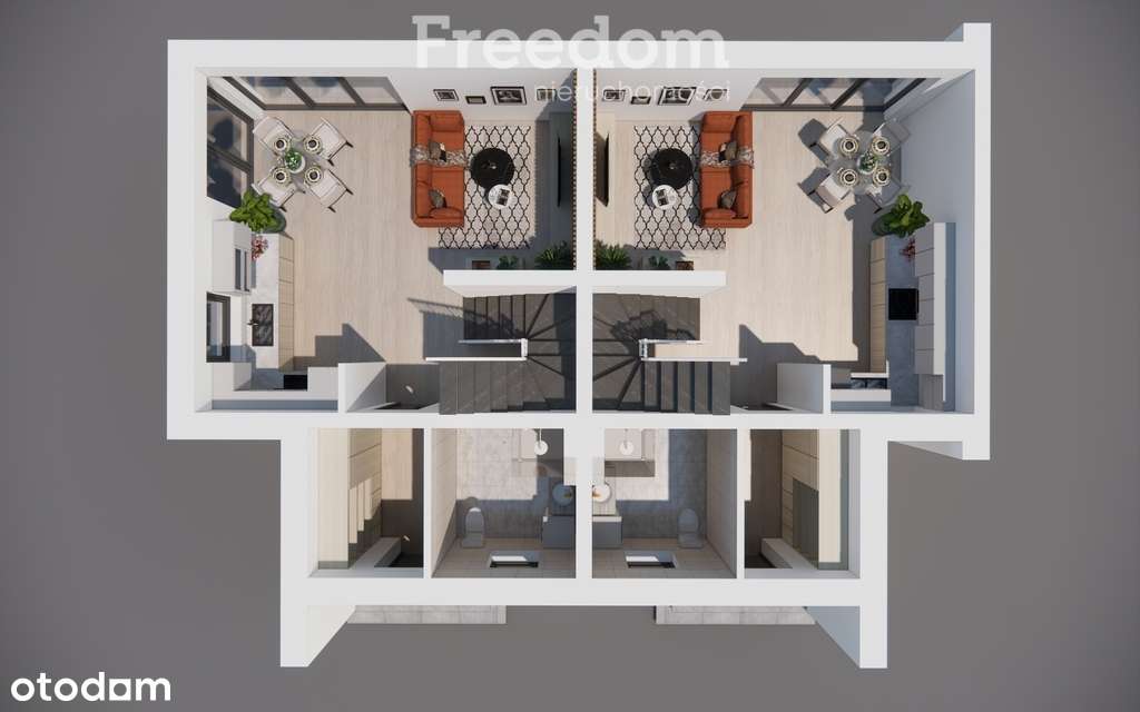 Mieszkanie w budynku dwulokalowym - Pod Brzozami - Pełny obrazek: 5/7