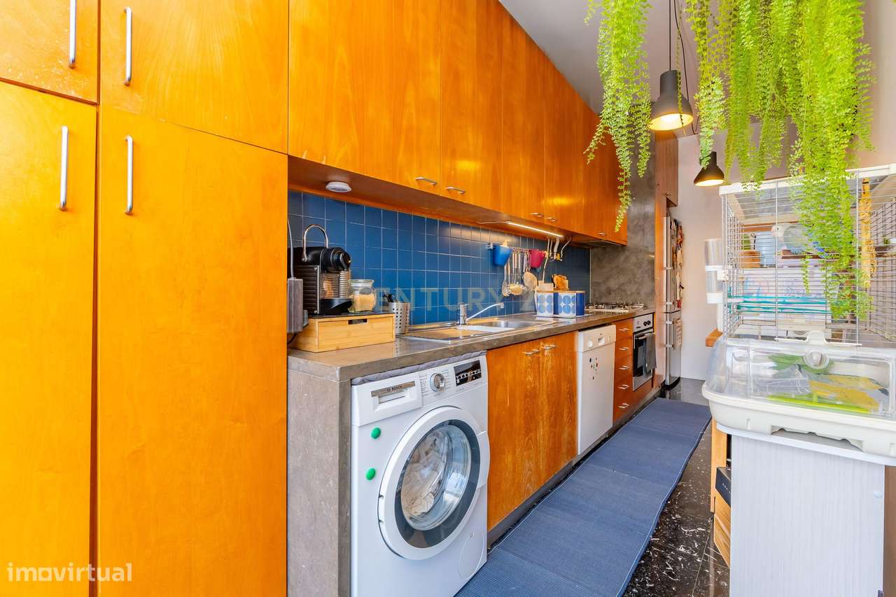 T2 com Terraço Exclusivo: um refúgio na Estrela - Grande imagem: 5/19