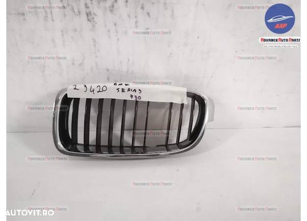 Grila Centrala Nara Stanga BMW Seria 3 F30 2011 2012 2013 2014 2015 2016 2017 originala - 1