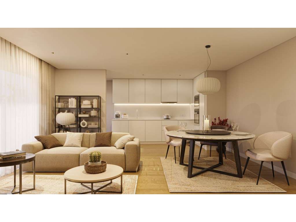 T2 NOVO em condomínio fechado, a 200 metros da praia-2