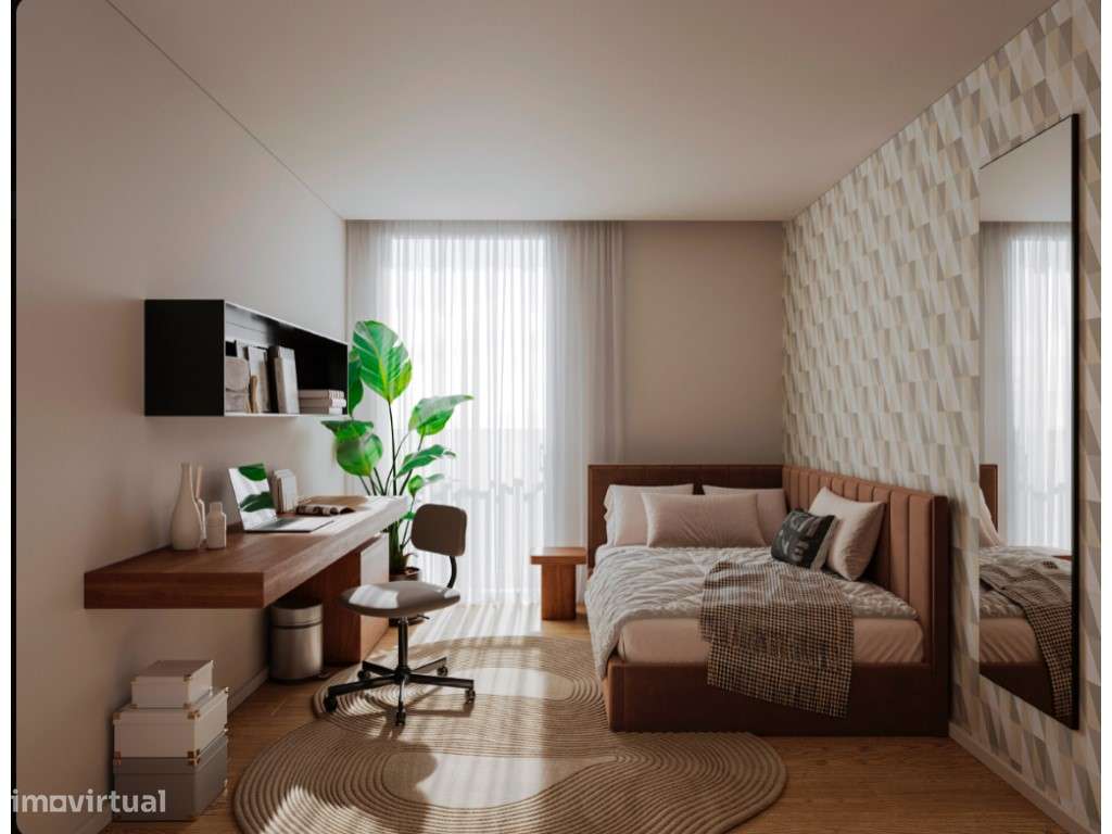 Apartamento T 1 c/ Lugar de garagem no Porto-8