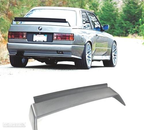 AILERON TRASEIRO EVOLUTION LOOK PARA BMW E30 REGULÁVEL - 1