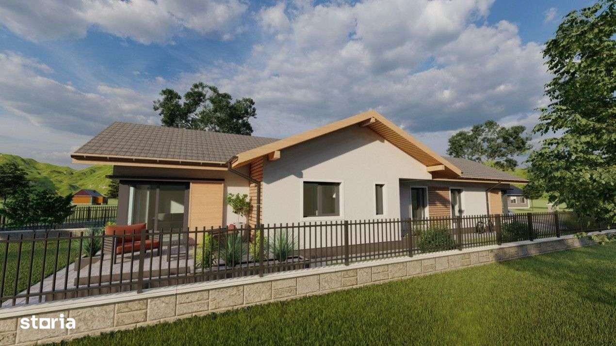 Teren intravilan de 554mp, cu proiect de casa! zona Chinteni - Imagine principală: 3/4