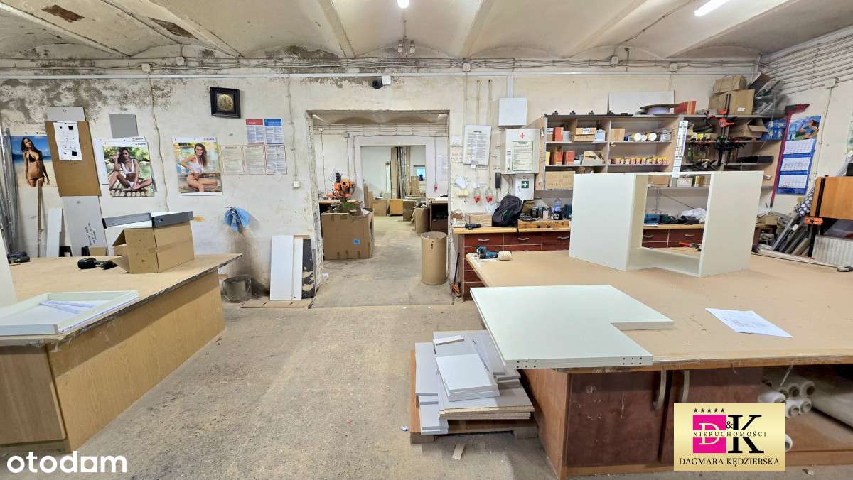 Hala Magazyn Biuro + Poddasze do aranżacji - Krępa - Pełny obrazek: 5/19