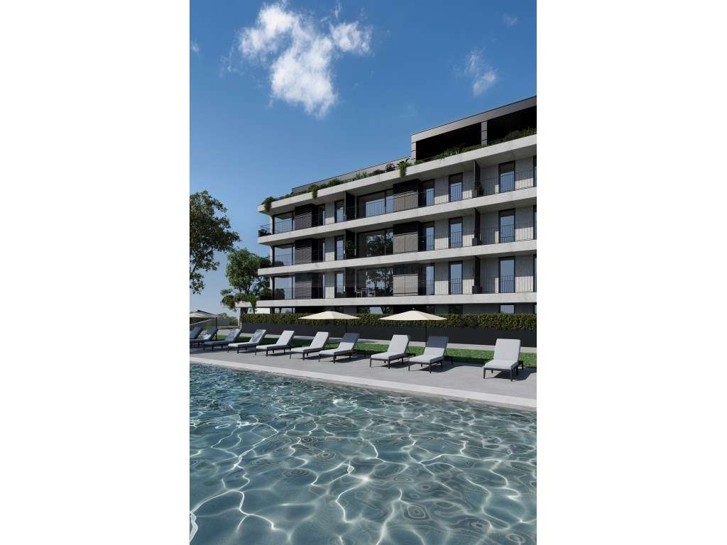 Apartamentos T2 em condominio de Luxo-5