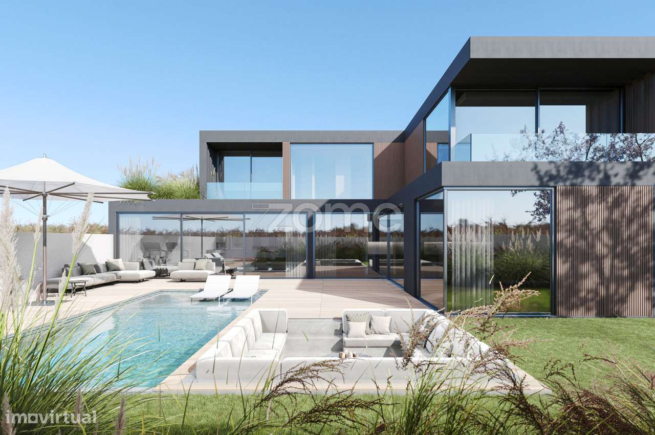 Moradia T4 - 4 frentes - piscina- vista mar-Praia da Memória - Grande imagem: 2/26
