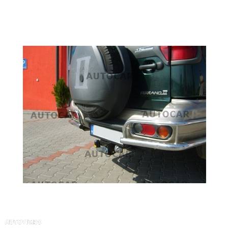 Carlig de remorcare pentru Nissan TERRANO - 3/5usi. ( R20 ) - sistem fix - din 1993 pana 2005 - 9