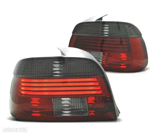 FAROLINS TRASEIROS LED PARA BMW E39 00-03 ESCURECIDOS - 2