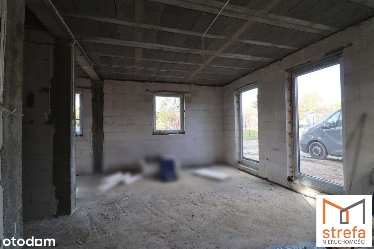 *Bliźniak st.deweloperski *4 sypialnie*kanalizacja-4