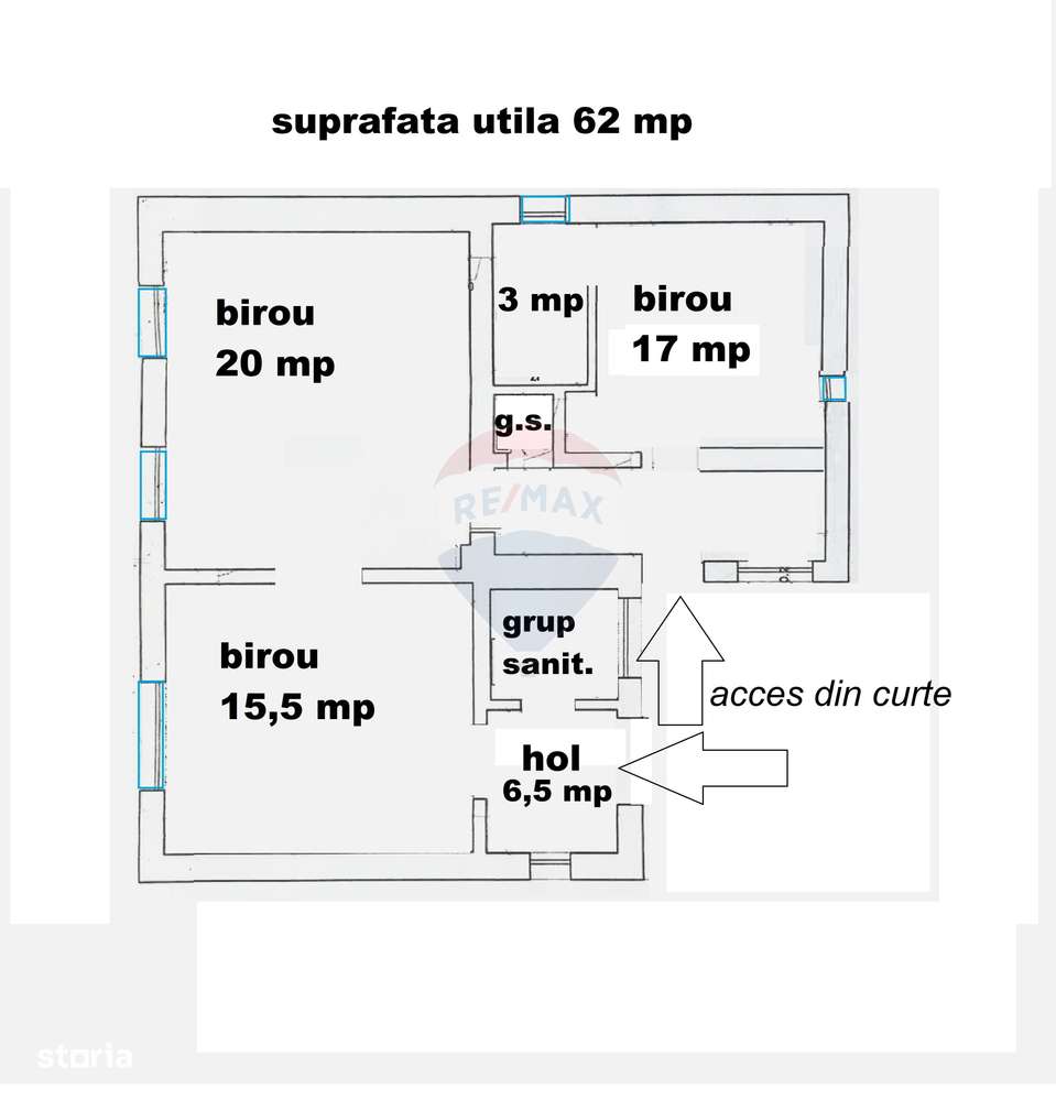 Închiriere imobil Brașov, zonă centrală, strada Aurel Vlaicu, curte - Imagine principală: 5/20