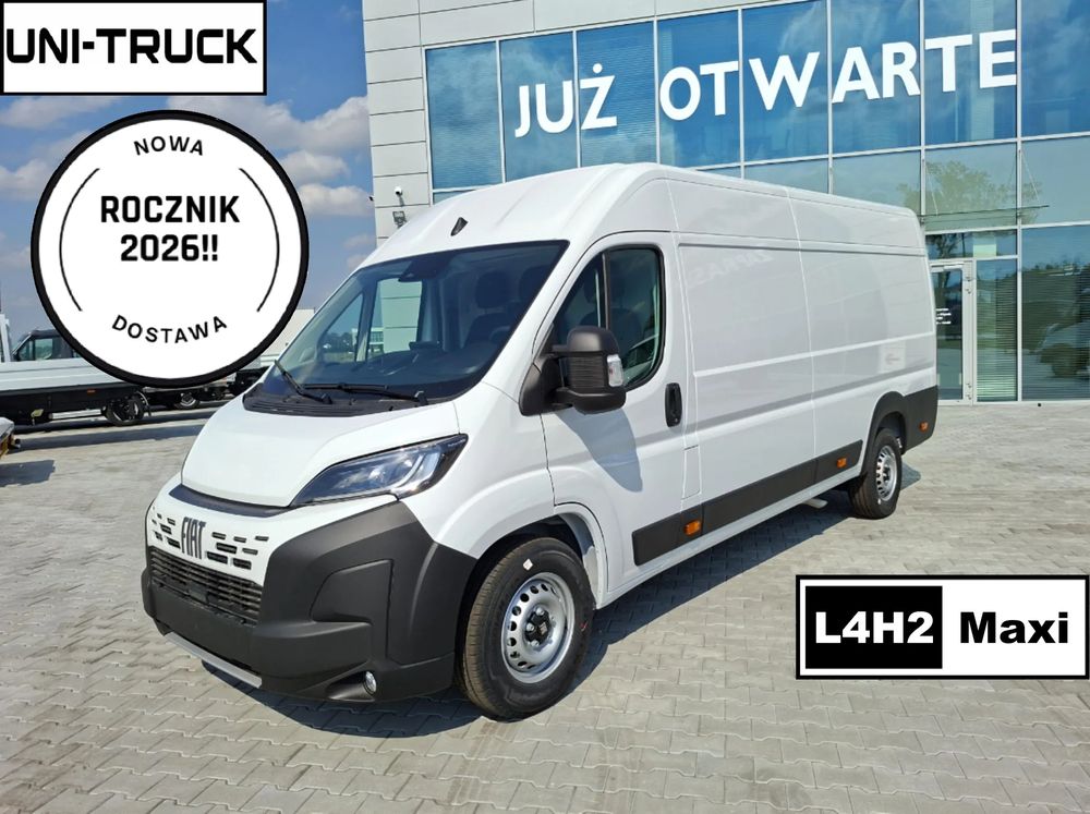 Fiat Ducato furgon L4H2, BOGATE WYPOSAŻENIE, dostępny od ręki, WYPRZEDAŻ 2025 !!!