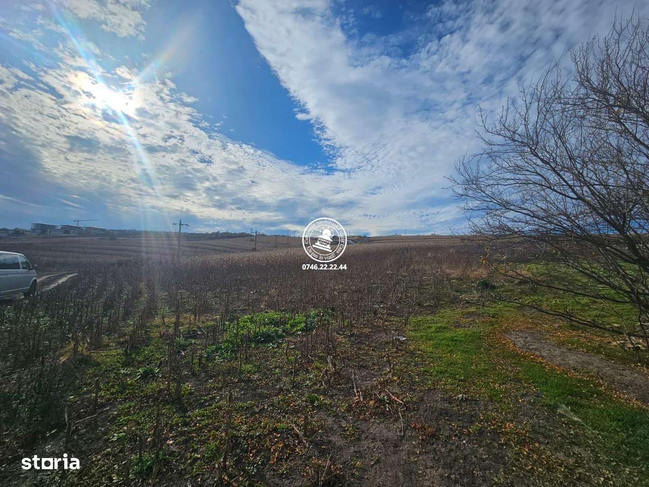 Teren 11000mp intravilan Valea Lupului,la 2km de drumul European E85 - Imagine principală: 3/3