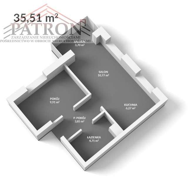 Nowe budownictwo 2 pokojowe mieszkanie z balkonem-2