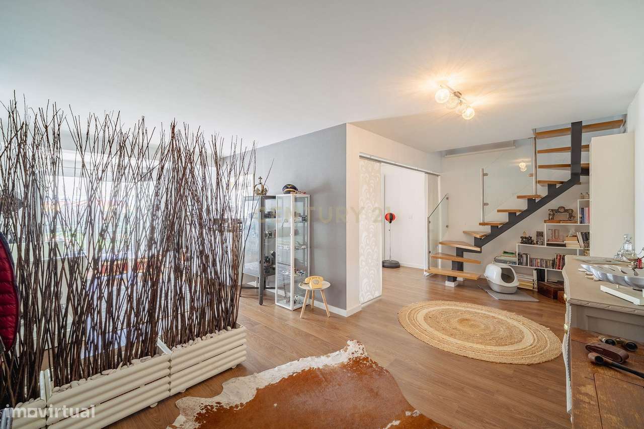 Apartamento T2 Duplex com terraço em condomínio privado-47