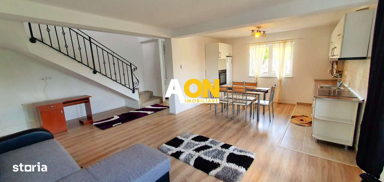 1/2 Duplex, 3 camere, mobilat, utilat, 160 mp teren, Alba-Micesti - Imagine principală: 2/9