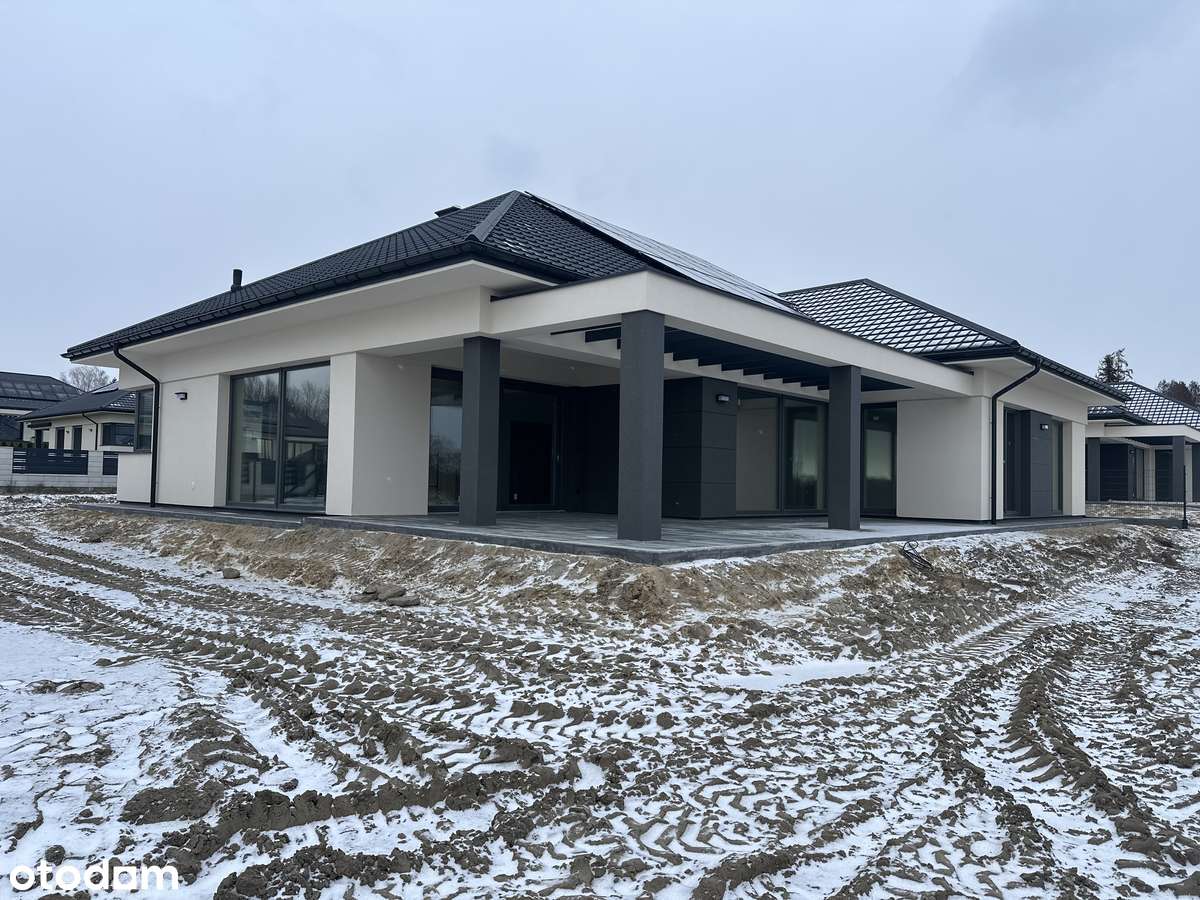 Nowoczesny parterowy dom 240m2 | działka 1600m2 | Wólka Kozodawska - Pełny obrazek: 4/10