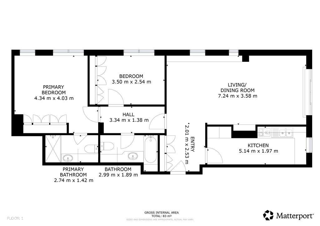 Apartamento T2 com vista, Beato, Lisboa-24