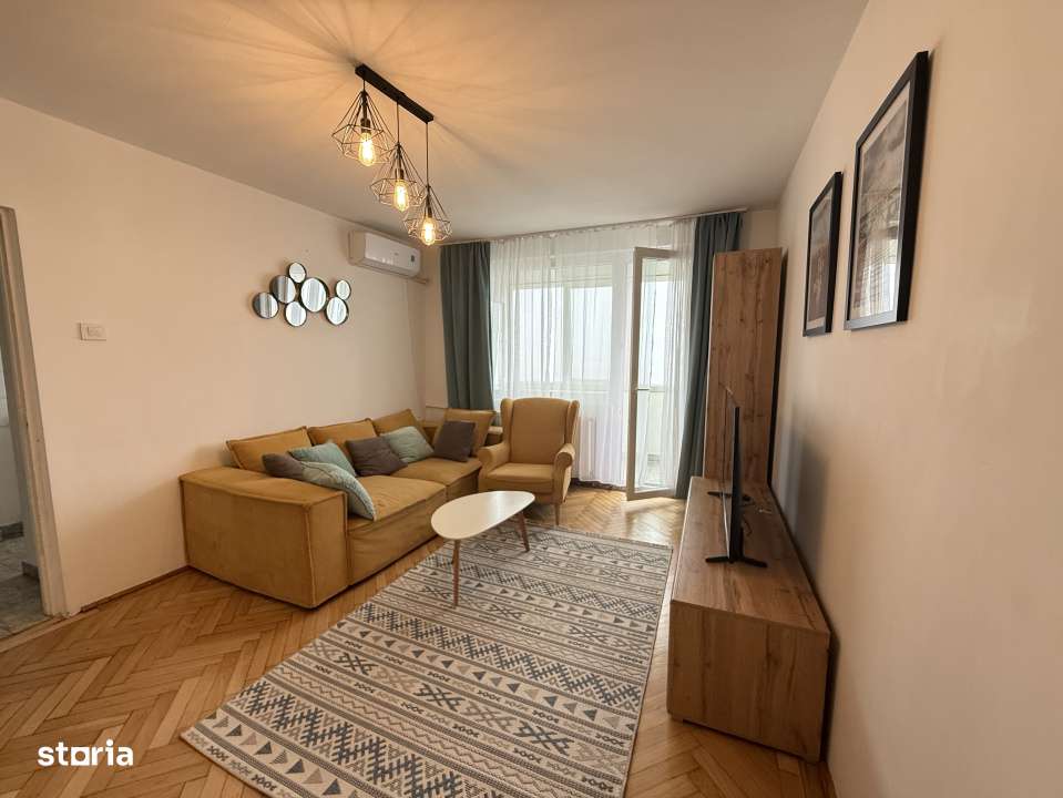 Apartament 2 camere, 47 mp utili + balcon, mobilat - zona Garii - Imagine principală: 1/8