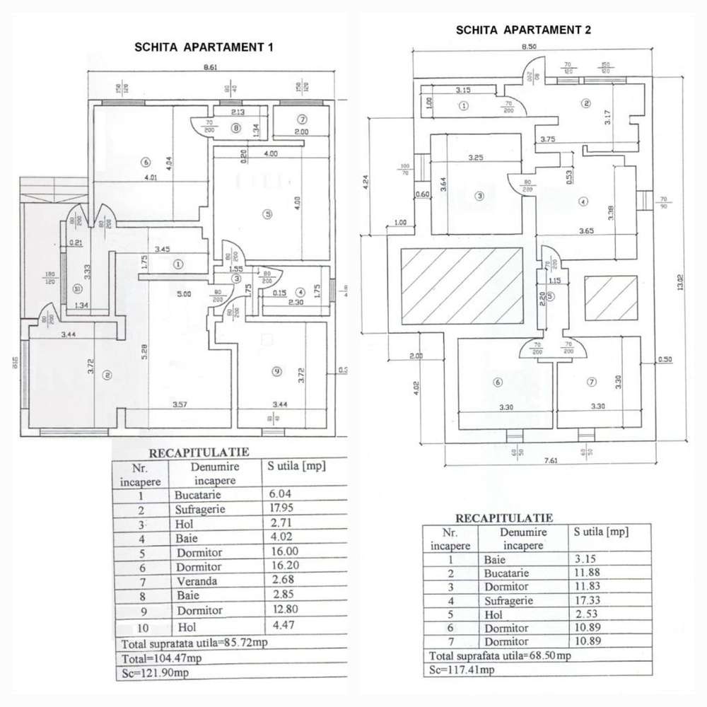 Casa de vacanta cu 2 apart. independente (8 camere) in Poiana Tapului - Imagine principală: 4/11