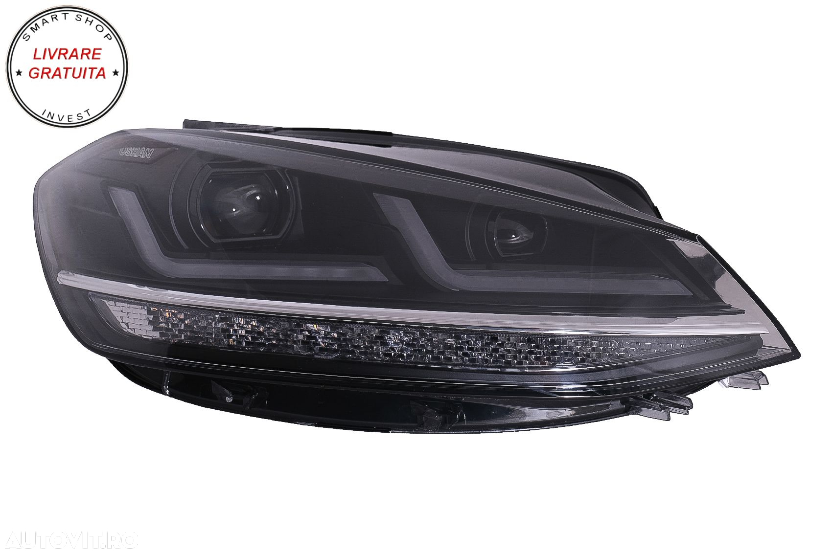 Faruri LEDriving Osram Full LED VW Golf 7.5 VII Facelift (2017-2020) pentru haloge- livrare gratuita - 2