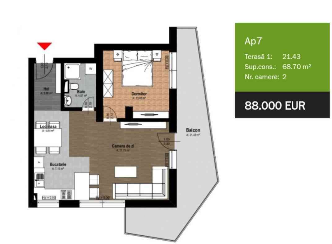 Apartament nou in Baile Felix cel mai bun pret-5