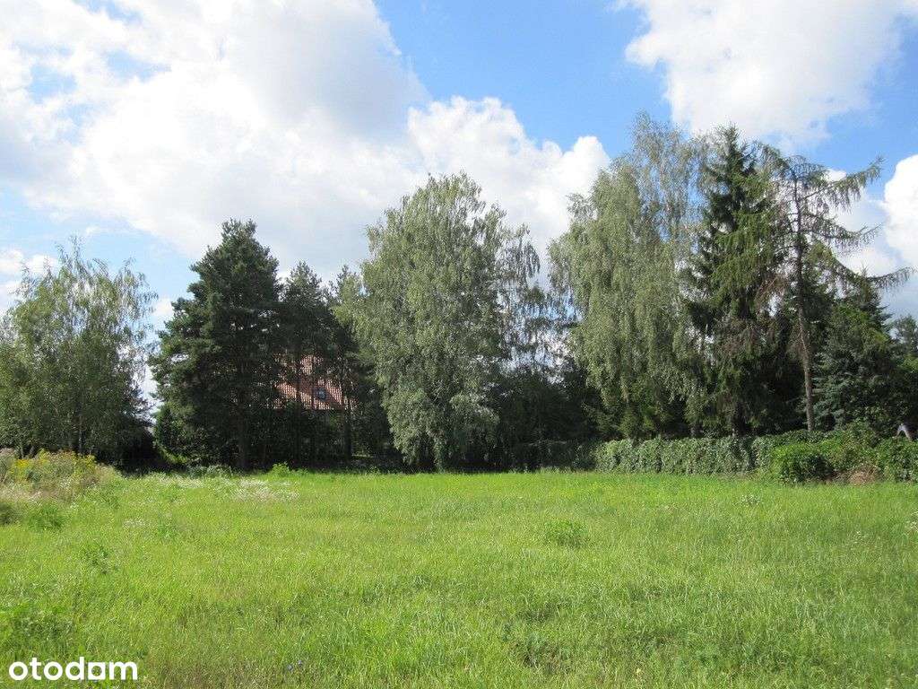 Klaudyn-działka budowlana blisko lasu.-8