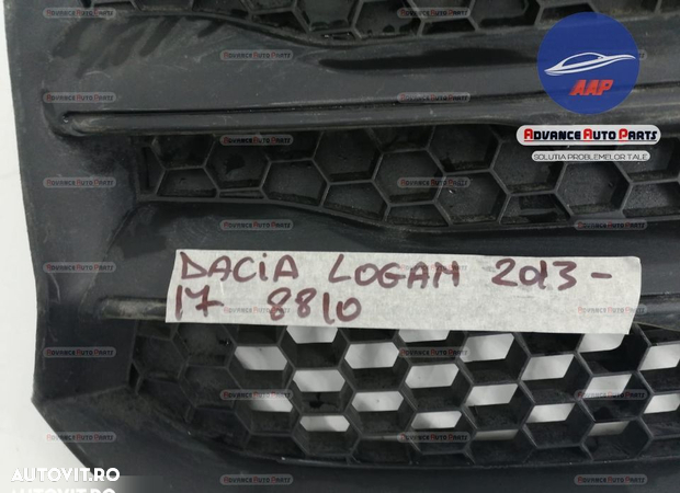 Grila centrala originala Dacia Logan 2 2013 2014 2015 2016 Sedan OEM - 4