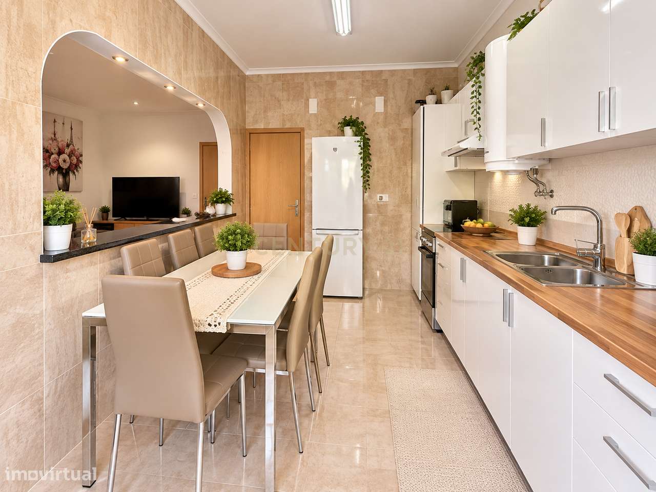 Apartamento  T2 renovado no Vale da Amoreira.-10