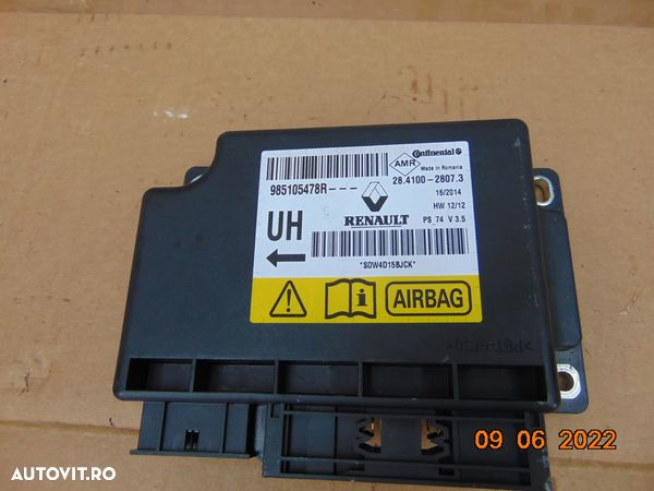 Modul airbag Renault Megane 3 an 2008-2016 calculator ecu dezmembrez - 1