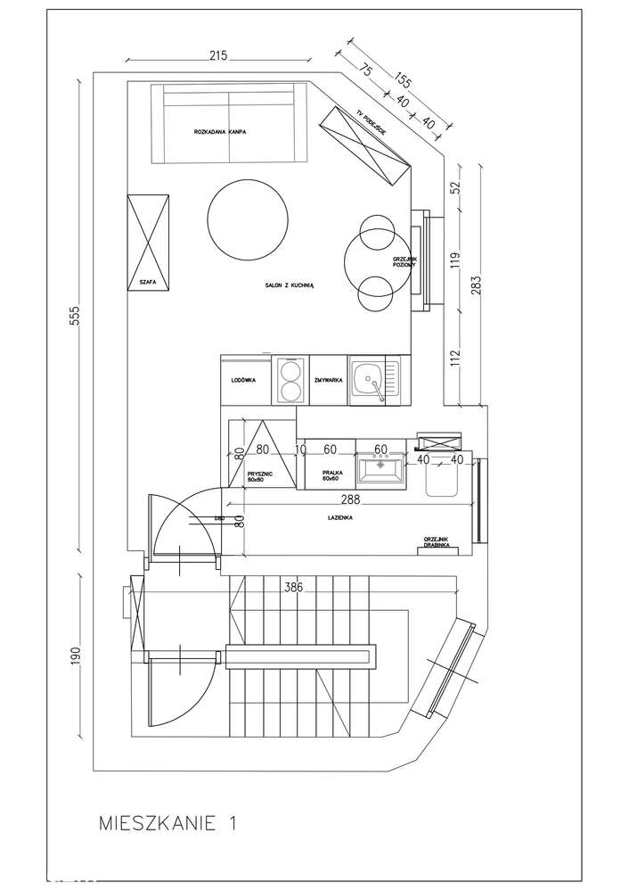 ROI 7,1% Dwupack inwestycyjny.2 kawalerki w TOP lokalizacji Garbary 62-16