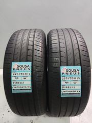 2 pneus semi novos 225-55-17 Pirelli - Oferta dos Portes