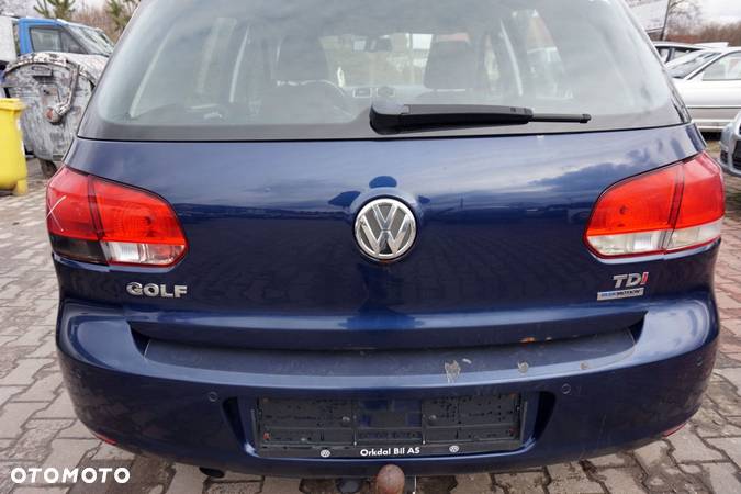 KLAPA BAGAŻNIKA TYLNA GOLF VI 5D HB LD5Q  GRANATOWY VOLKSWAGEN 2008-2016 - 5