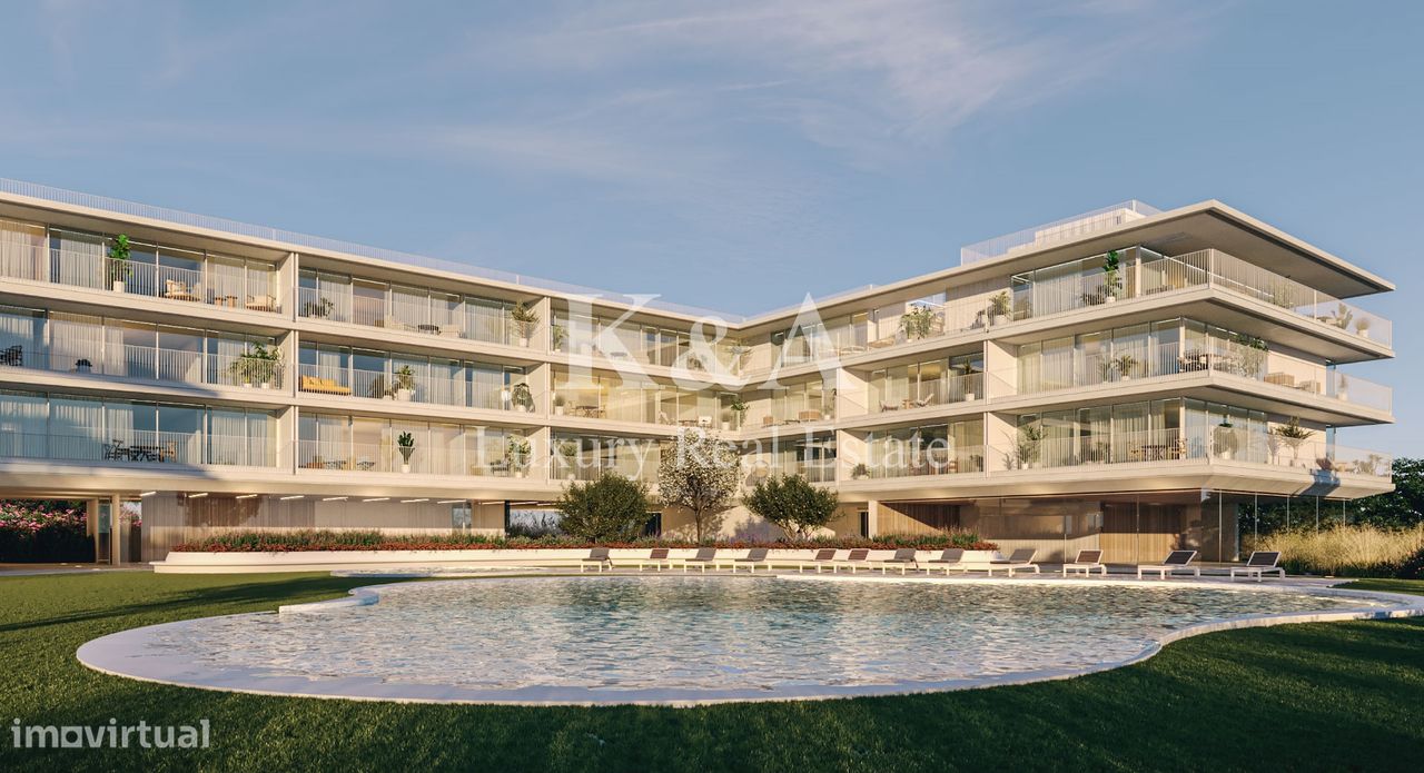 Apartamento T1 em novo condomínio privado em Vilamoura