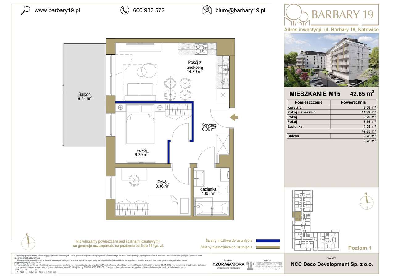 o.podłogowe | winda | blisko szkół i przedszkoli - Pełny obrazek: 2/9