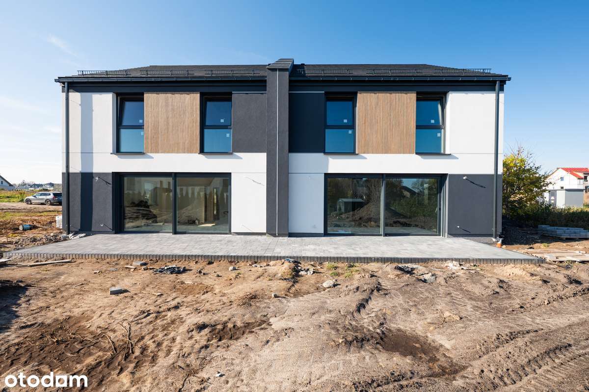 Nowoczesny bliźniak – 4 sypialnie, odbiór XII.2025-3